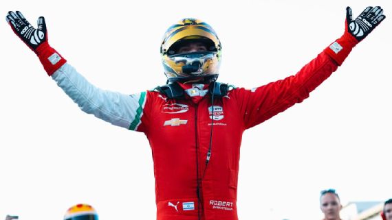 Robert Shwartzman starts from pole