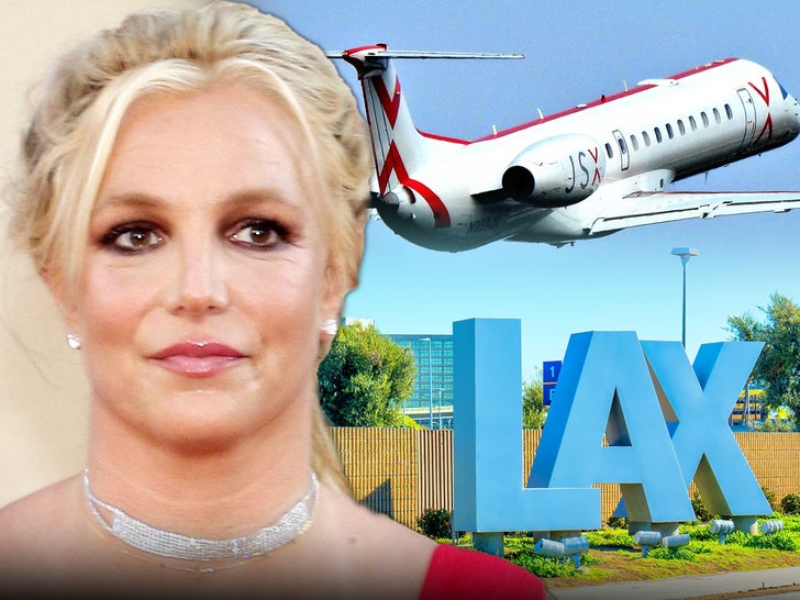 Britney Spears at LAX