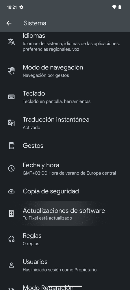 System Settings