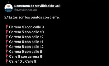La Secretaría de Movilidad de