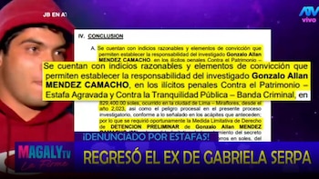 El regreso de Gonzalo Méndez
