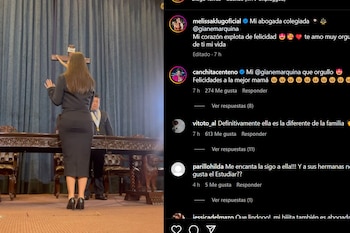 Melissa Klug y Raúl Marquina