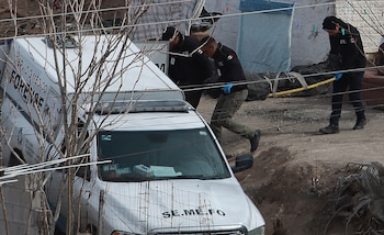 Cinco hombres fueron asesinados en