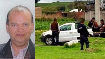 La camioneta donde fue hallado