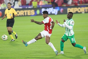 Nacional defeated Santa Fe
