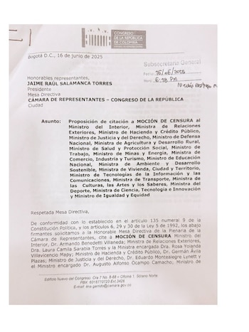 Esta es la moción de