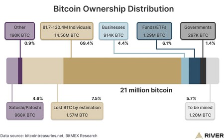 Bitcoin Ownership Distribution