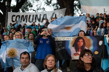 Cristina puntualizó los efectos del