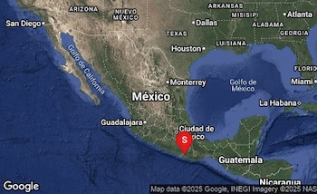 Temblor reportado en Oaxaca.
(SSN)