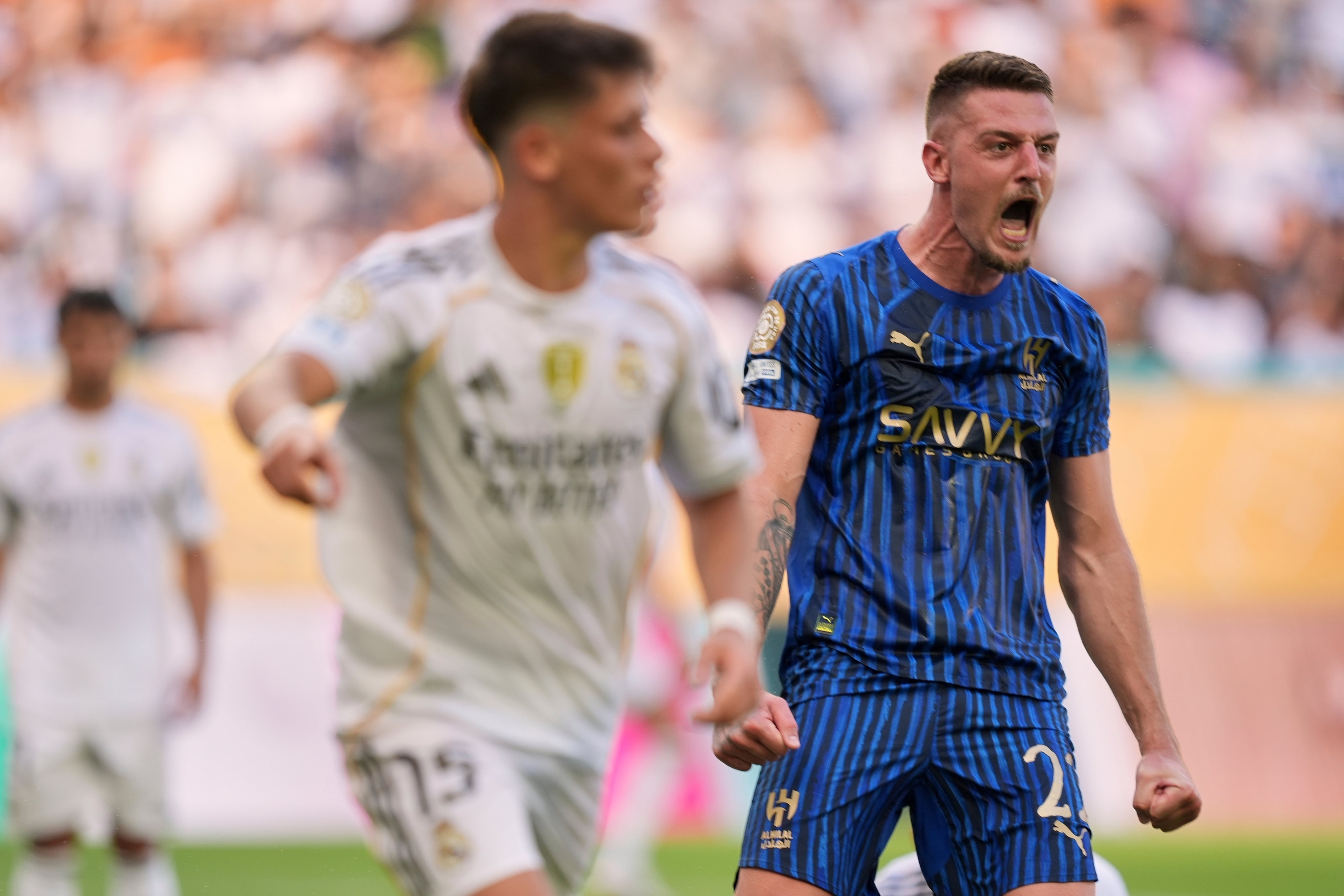 Al Hilal igualó 1-1 con Real Madrid en su debut- crédito Rebecca Blackwell/ AP