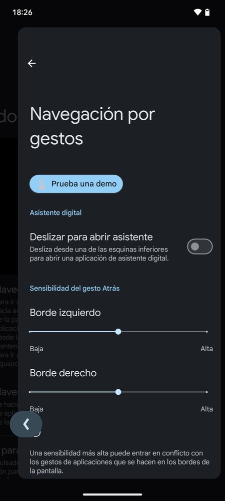 Predictive Back Gesture