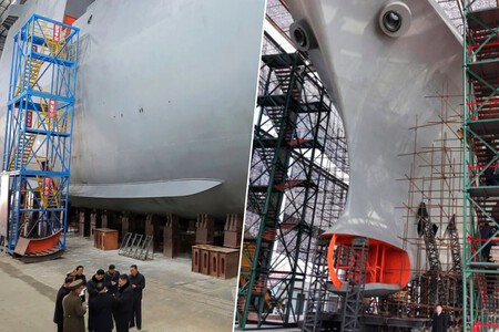 The first nuclear submarine of North Korea