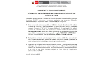 The statement issued by the