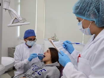 Medical processes, such as dental,