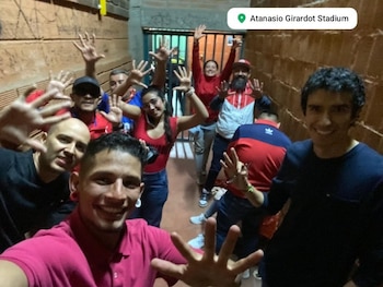 Fans celebrated in the dungeons
