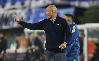 David González, coach of Millonarios,