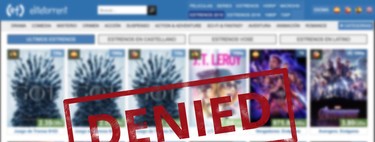 Various torrent sites that are blocked in Spain