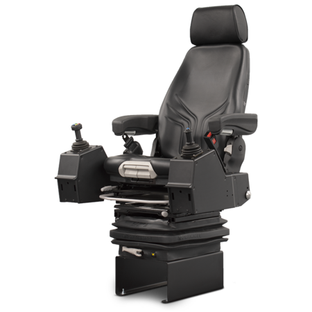 High-quality industrial joystick for heavy machinery.