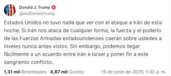 A través de una publicación