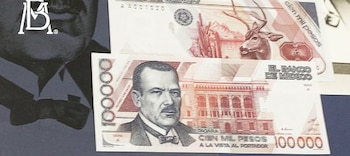 El billete de cien mil