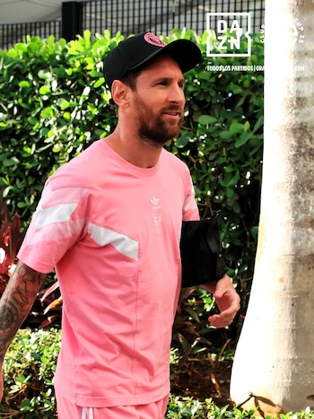 Messi at the Hard Rock Stadium