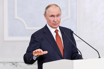 Russian President Vladimir Putin