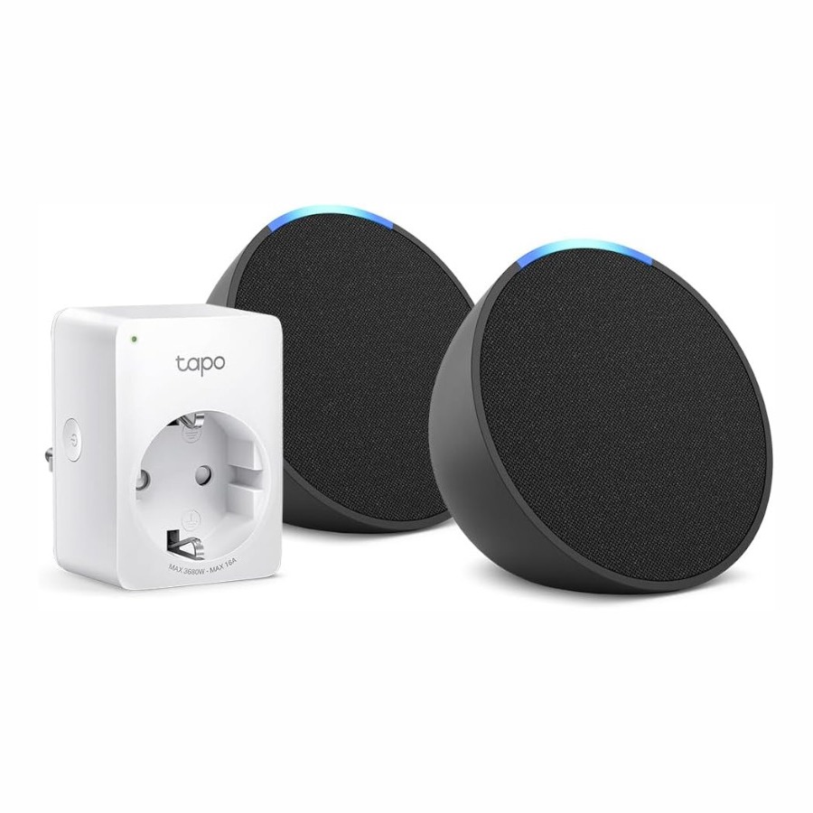 Two Echo Pop + Tapo P100MA