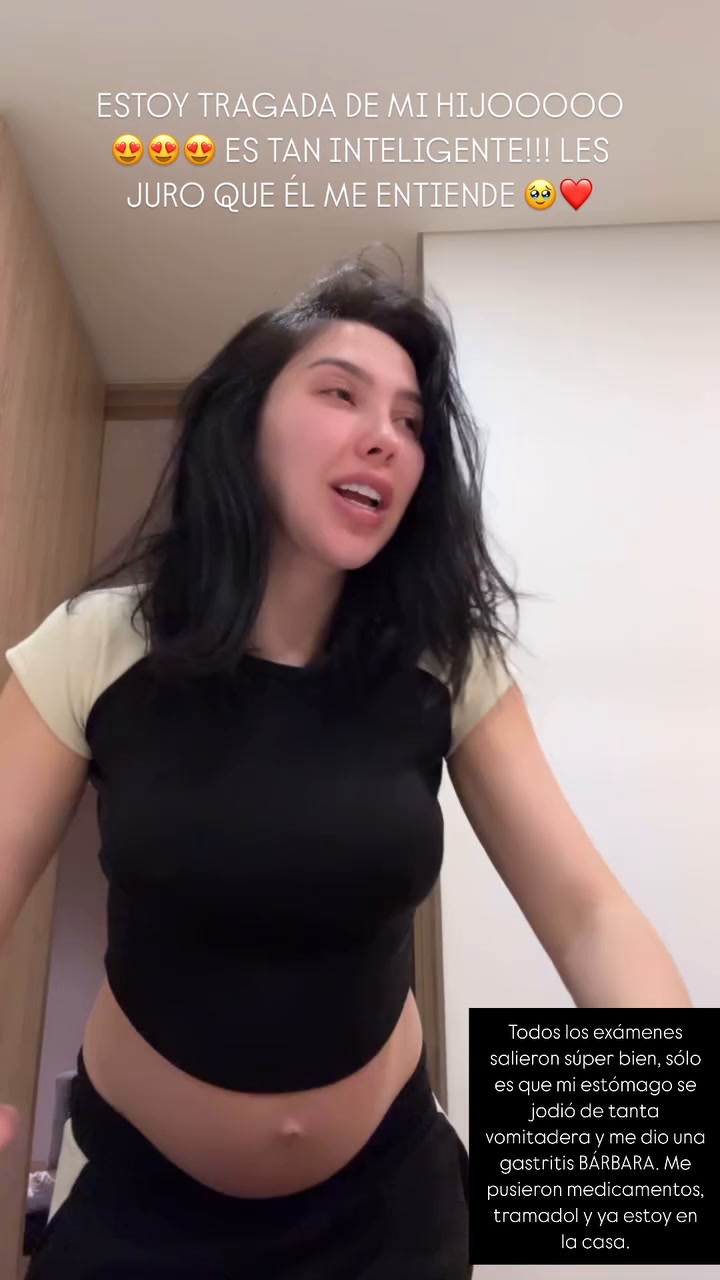 Aida provided a health update after hospitalization