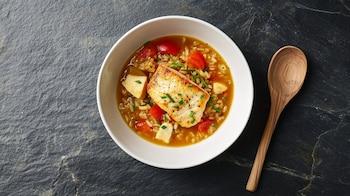 Cattle stew served with
