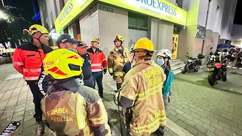 A fire occurred in the Founders Clinic