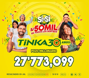 Tinka draw - Wednesday 09