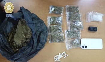 This was the seized drug.