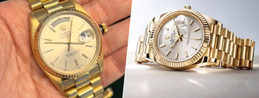 He bought a Rolex Day-Date and discovered that it gave the date in Catalan. Rolex assures that it is not unusual for the watch to speak languages