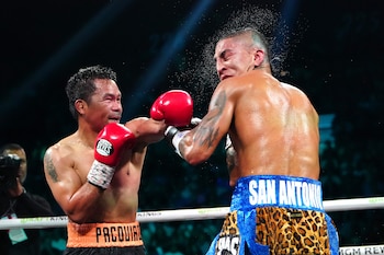 Pacquiao returned to the ring at 47 years