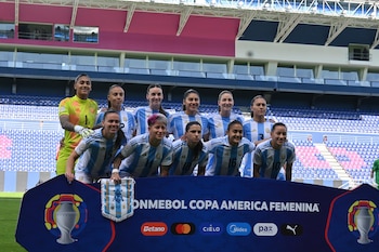 The team players