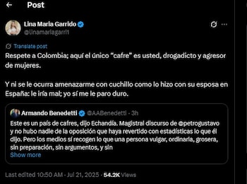 Lina Garrido answered