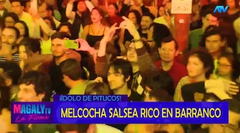 Melcochita breaks schemes with show
