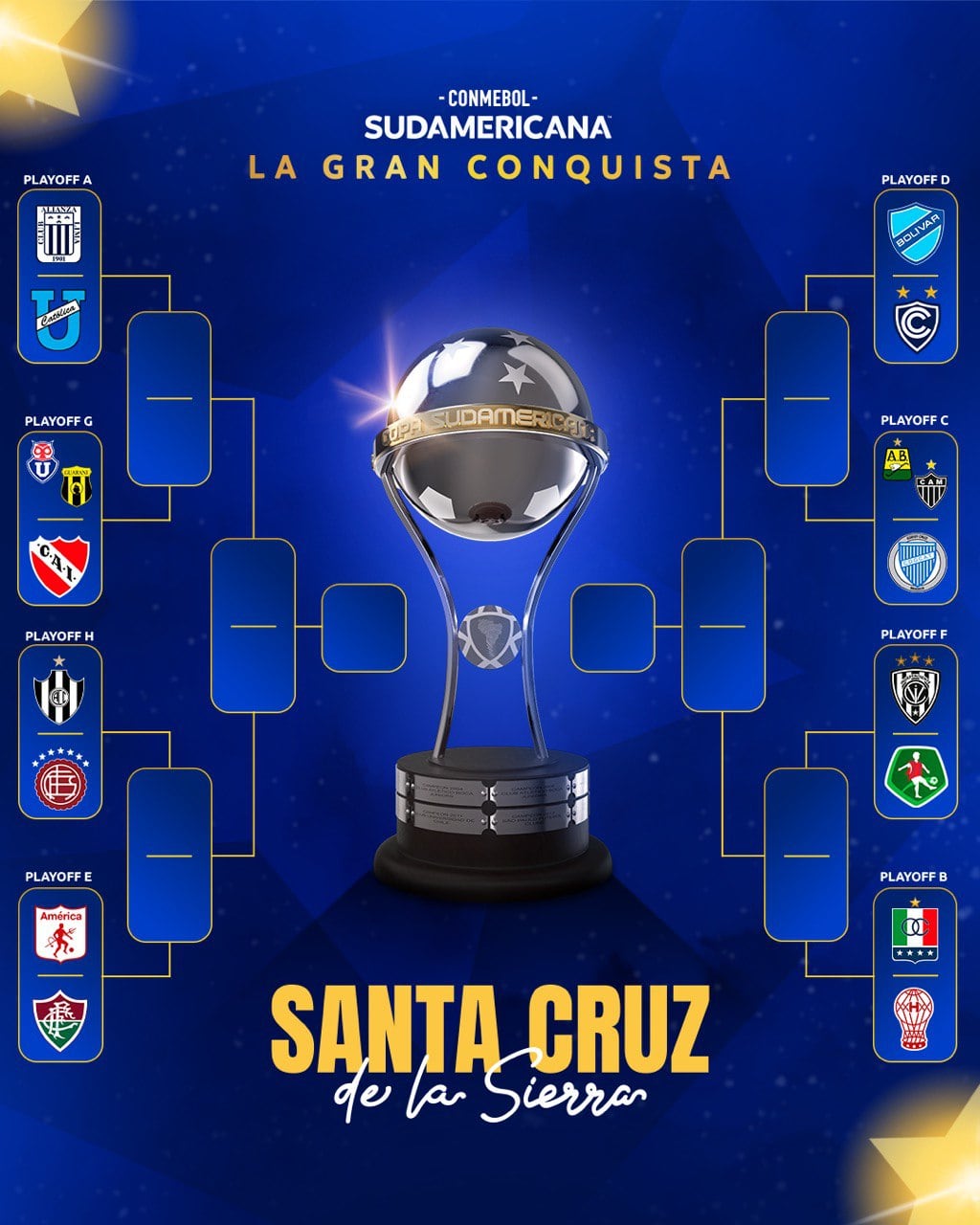 There are only two keys to define the matches of the round of 16 in the South American Cup - Conmebol credit