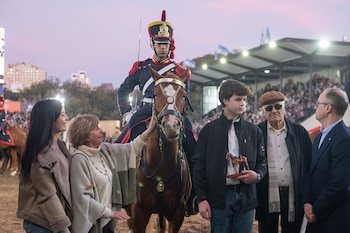 The presence of the regiment of