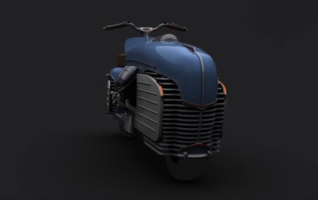Dieselpunk Scooter