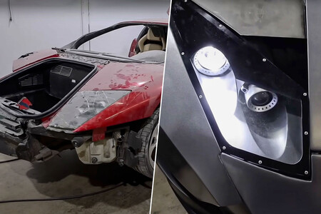 3D Printed Lamborghini Headlight