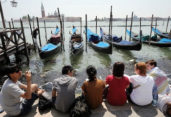 Tourists in Venice. EFE/ DANIEL