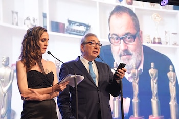 The ceremony included tributes to