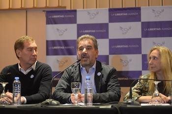 Diego Santilli, Cristian Ritondo, and