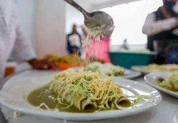 Enchiladas occupy a place