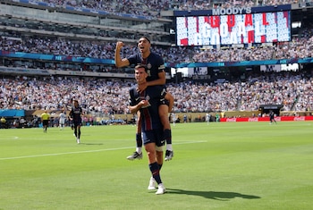 PSG rolled Real Madrid
