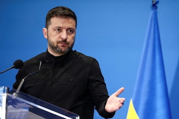 Ukrainian President Volodimir Zelensky