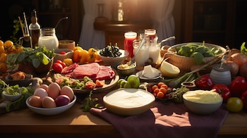 The daily diet influences