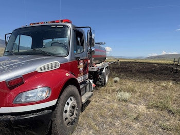 in total, approximately 18,000 liters of water were used to quell the flames