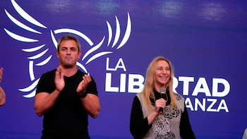Karina Milei and Martín Menem,
